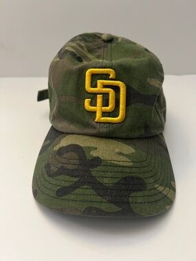 San Diego Padres '47 Brand Mens Logo Camo Clean Up Hat